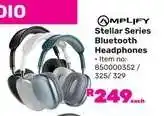 Game Amplify Stellar Series Bluetooth Headphones offer