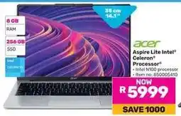 Game Acer Aspire Lite Intel Celeron Processor offer