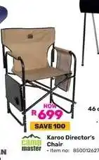 Game Karoo Director's Chair offer