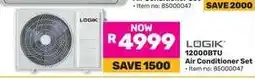 Game Logik 12000BTU Air Conditioner Set offer