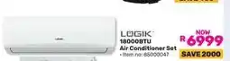 Game LÖGIK 18000BTU Air Conditioner Set offer