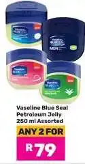 Game Vaseline Blue Seal Petroleum Jelly 250 ml Assorted offer