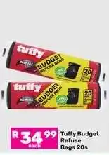 Game Tuffy Budget Refuse Bags 20s offer
