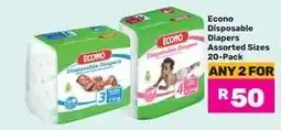 Game Econo Disposable Diapers offer