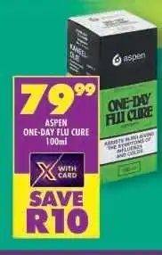 Shoprite ASPEN ONE-DAY FLU CURE 100ml offer