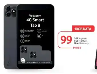 Makro Vodacom 4G Smart Tab 8 offer