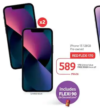 Makro iPhone 13 128GB Pre-owned offer