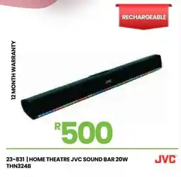 Fair Price Jvc home theatre sound bar 20w offer