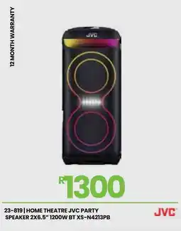 Fair Price Jvc home theatre party speaker 1200w offer