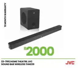 Fair Price Jvc home theatre sound bar wireless offer