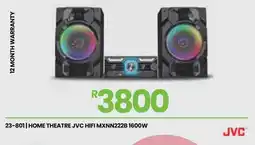 Fair Price Jvc home theatre hifi offer