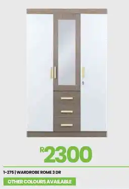 Fair Price Wardrobe rome 3 door offer