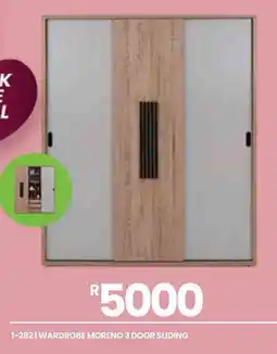 Fair Price Wardrobe moreno 3 door sliding offer