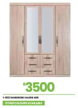 Fair Price Wardrobe valerie 4 door offer