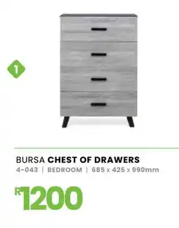 Fair Price Bursa chest of drawers offer