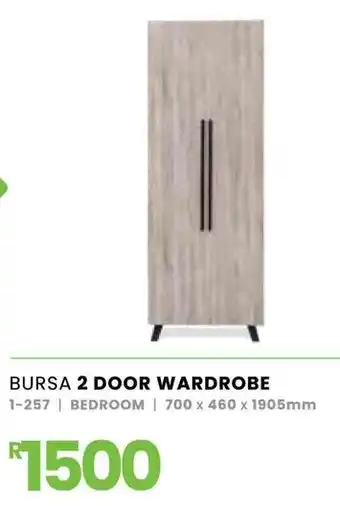 Fair Price Bursa 2 door wardrobe offer