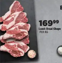 OK Foods Lamb Braai Chops offer