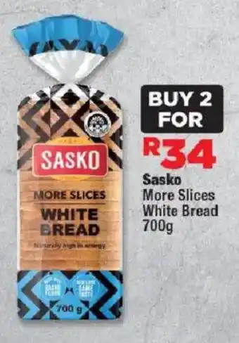OK Foods Sasko More Slices White Bread offer