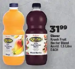 OK Foods Clover Krush Fruit Nectar Blend offer