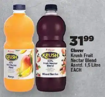 OK Foods Clover Krush Fruit Nectar Blend offer