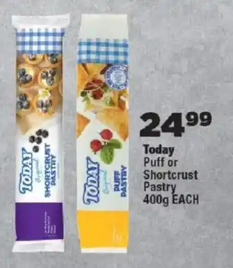 OK Foods Today Puff or Shortcrust Pastry offer