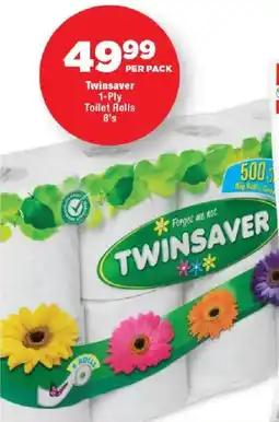 OK Foods Twinsaver 1-Ply Toilet Rolls offer
