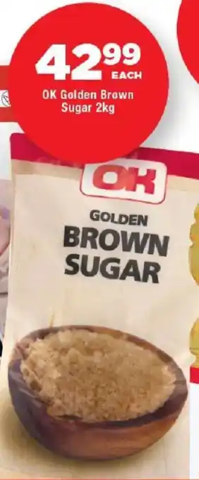 OK Foods OK Golden Brown Sugar offer
