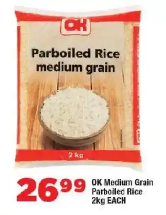 OK Foods OK Medium Grain Parboiled Rice offer