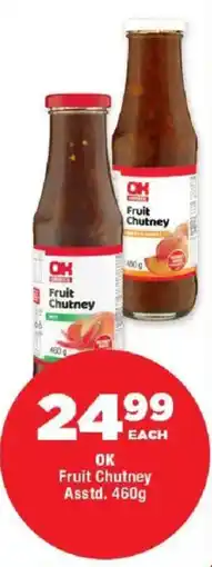 OK Foods OK Fruit Chutney offer
