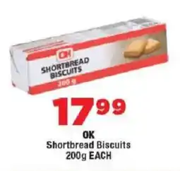 OK Foods OK Shortbread Biscuits offer