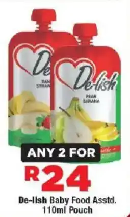 OK Foods De-lish Baby Food Pouch offer