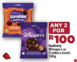 OK Foods Cadbury Whispers or Tumbles offer