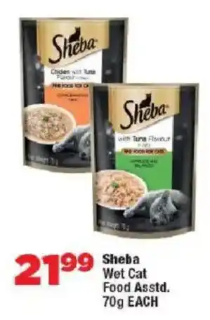 OK Foods Sheba Wet Cat Food offer