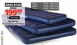 Checkers Bestway Flocked Air Mattress offer