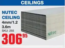 Cashbuild Nutec Ceiling offer