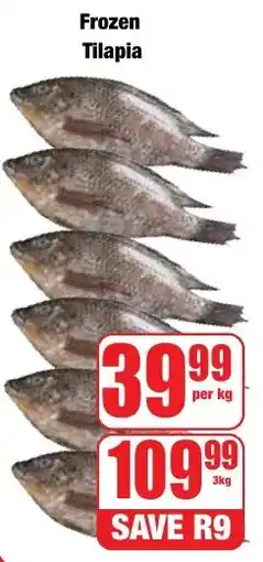 Boxer Superstores Frozen Tilapia offer