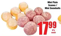 Boxer Superstores Mini Plain Scones/ Mini Snowballs offer