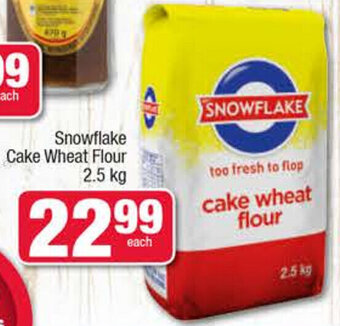 Spar Snowflake Cake Wheat Flour 2.5 kg offer