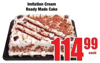 Boxer Superstores Imitation Cream Ready Made Cake offer