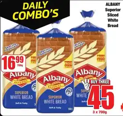 Boxer Superstores Albany Superior Sliced White Bread offer