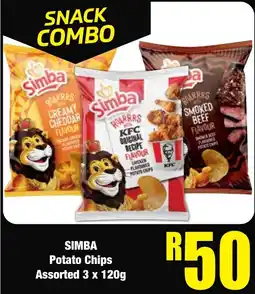 Boxer Superstores Simba Potato Chips Assorted offer