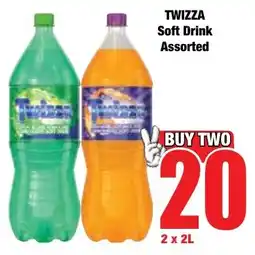 Boxer Superstores TWIZZA Soft Drink Assorted offer