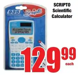 Boxer Superstores Scripto Scientific Calculator offer