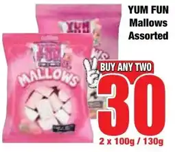 Boxer Superstores YUM FUN Mallows Assorted offer