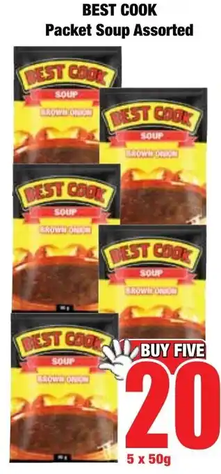 Boxer Superstores Best Cook Packet Soup Assorted offer