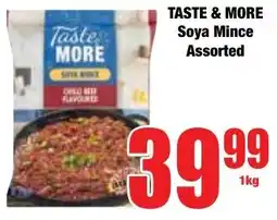 Boxer Superstores Tastes & More Soya Mince Assorted offer