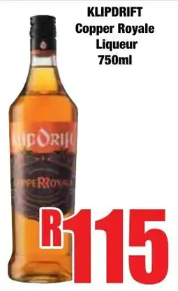 Boxer Superstores Klipdrift Copper Royale Liqueur offer