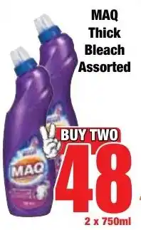 Boxer Superstores MAQ Thick Bleach Assorted offer