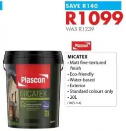 Chamberlain Plascon Micatex offer