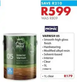 Chamberlain Promac Varnish 05 offer